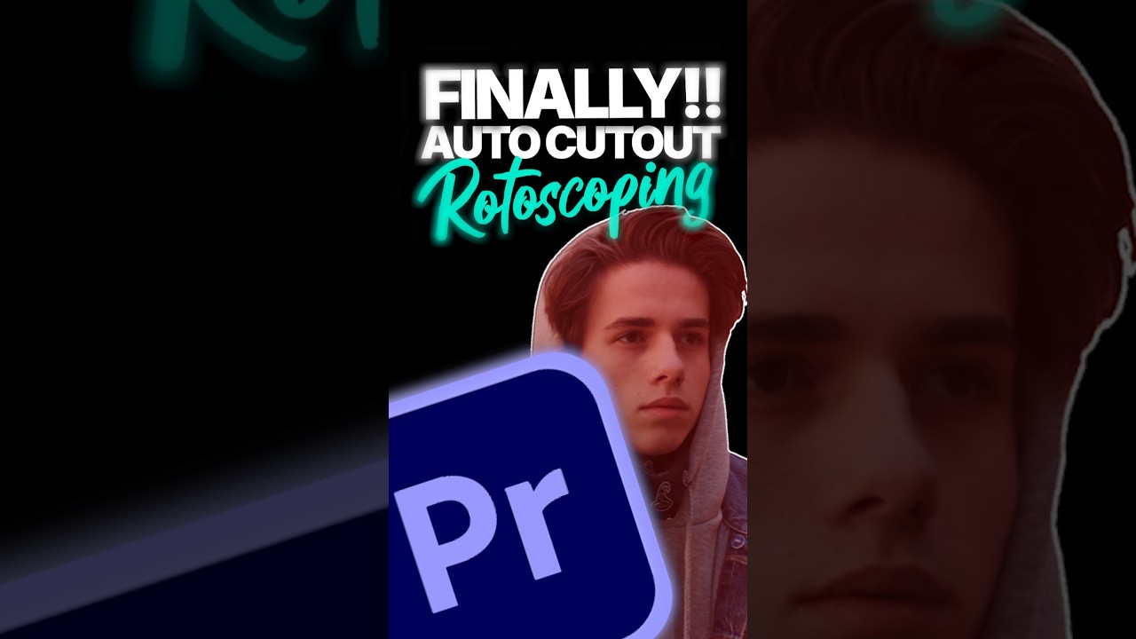 AT LAST!!🔥🎞️ - ROTSCOPE MASKING in Premiere Pro - Amazing Update!!