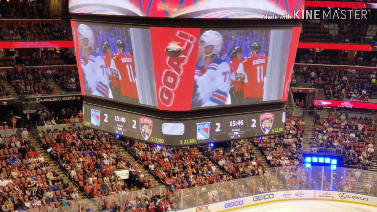 Florida Panthers vs New York Rangers at bbt center  #hockey #flpanthers #hockey #oneterritory