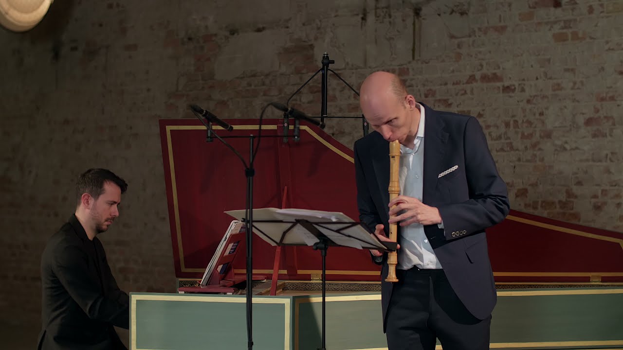 Erik Bosgraaf & Francesco Corti perform Sonatina in A-minor by Telemann
