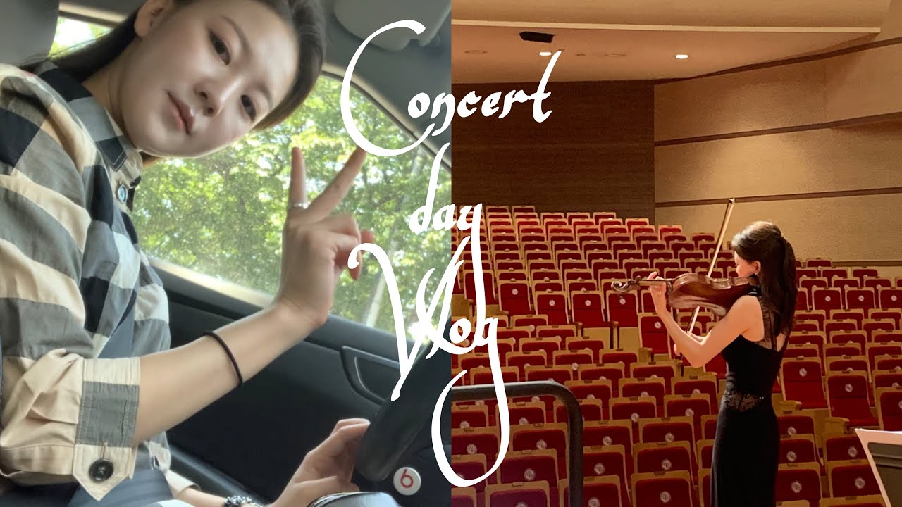 Vlog | 첫V로그,베바협협연💐,무대백스테이지🔦나의이중성발견⚆_⚆;,헤메💆🏽‍♀️,정기연주회베토벤심포니7번💗,분지에서의 물회🥩