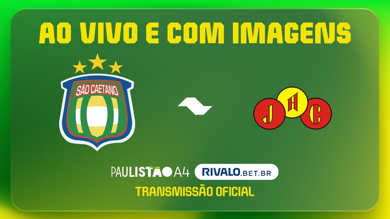 JOGO COMPLETO: S&Atilde;O CAETANO X JABAQUARA | RODADA 2 | PAULIST&Atilde;O A4 RIVALO 2026