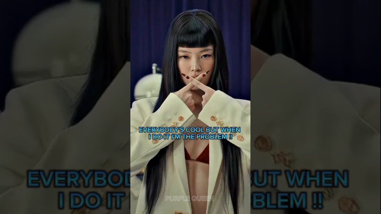 JENNIE WITH THE IE (WAY UP) LYRICS#jennie #fypシviral #trending#edit #shorts @PurpleQueen_143