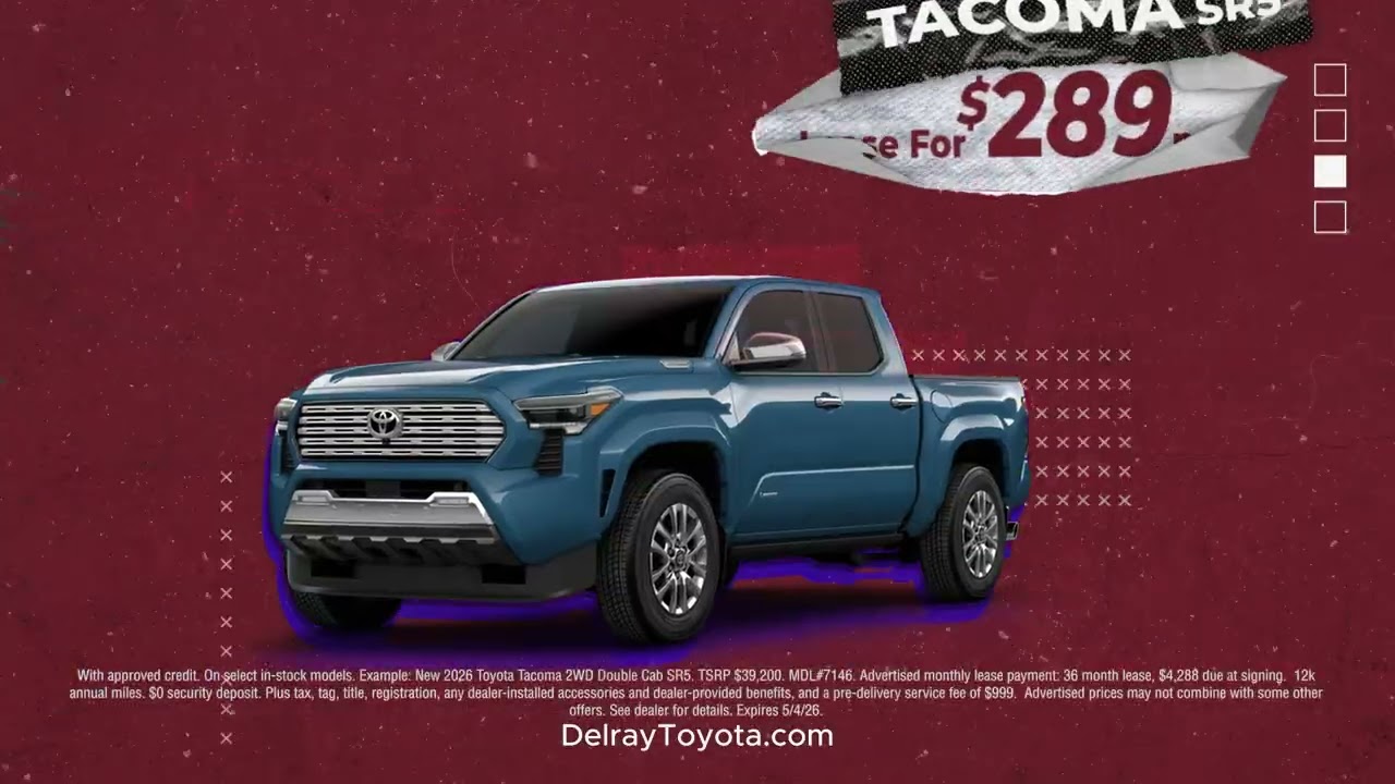 New Toyota Trucks | Ed Morse Delray Toyota
