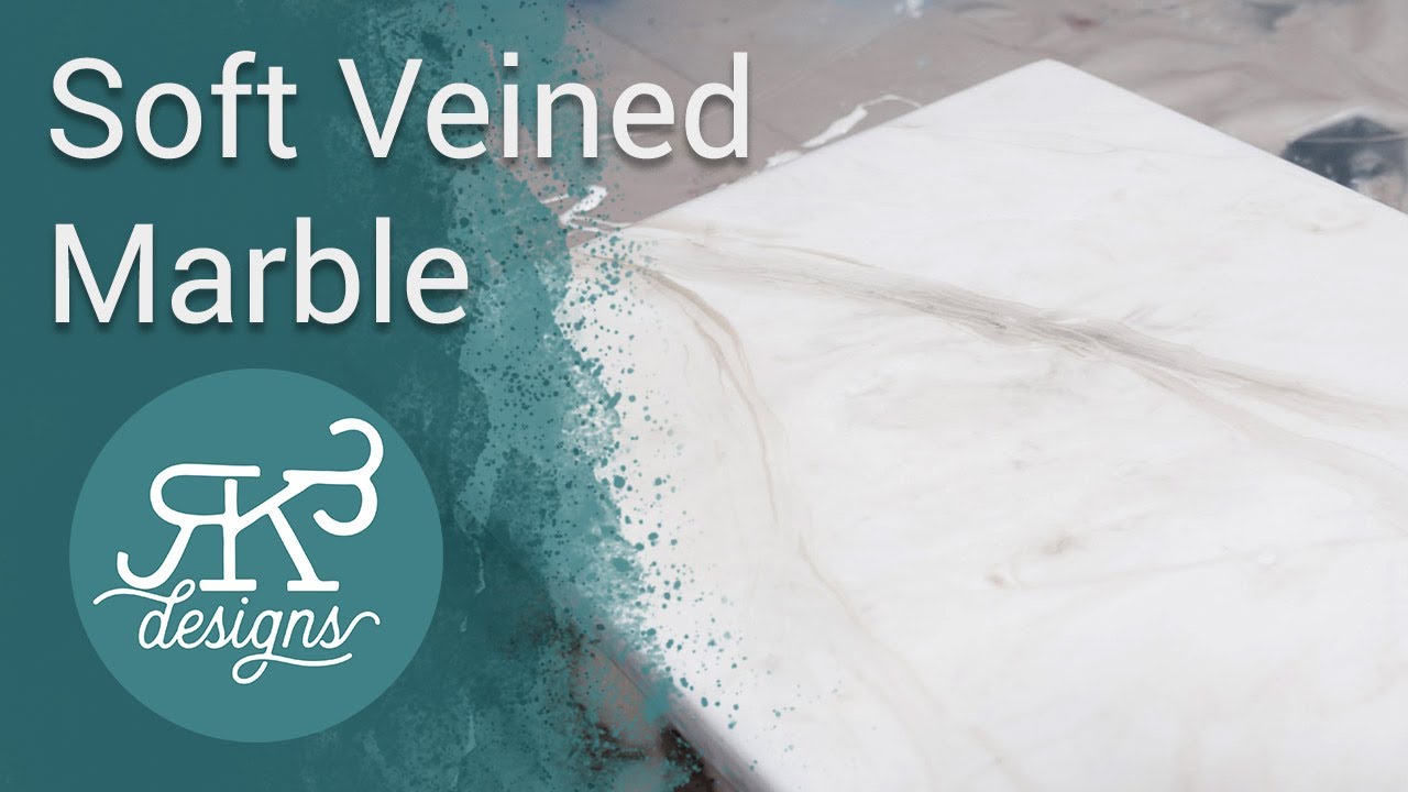 Creating a Soft, Veined Marble finish with Stone Coat Countertop Epoxy