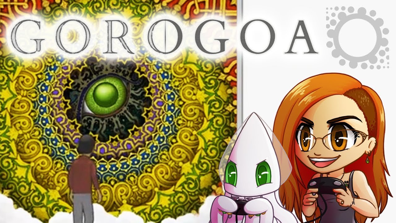 GOROGOA - MIND BLOWING BEAUTIFUL ART PUZZLES! ~Full Playthrough~ (Adventure Indie Puzzle Game)