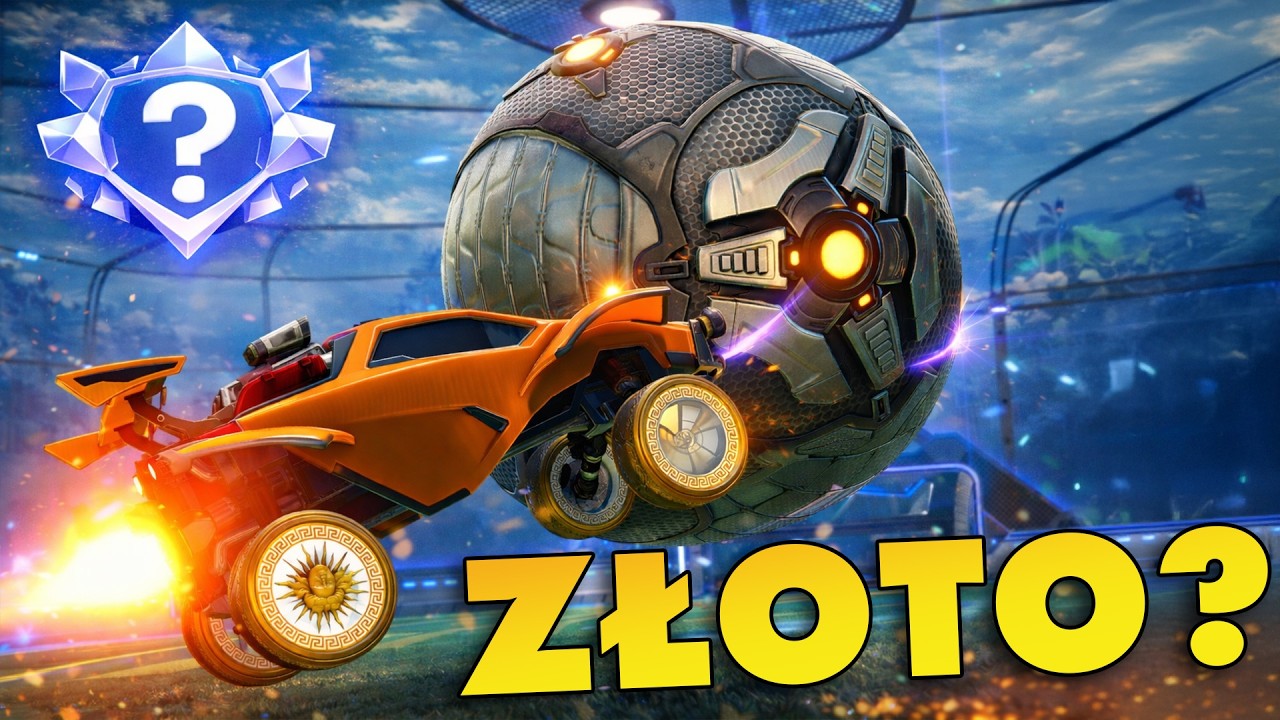 DOSTAŁEM SWOJĄ PIERWSZĄ RANGĘ w Rocket League po latach