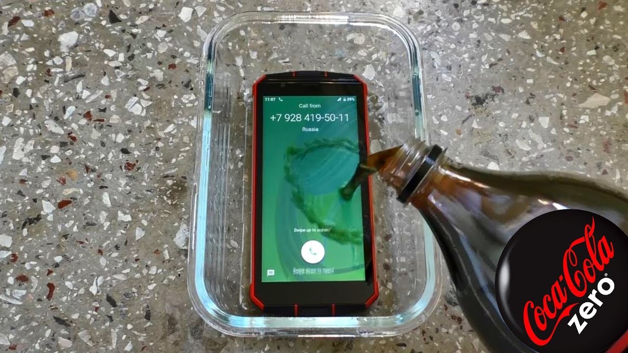 Incoming call in Coca Cola!