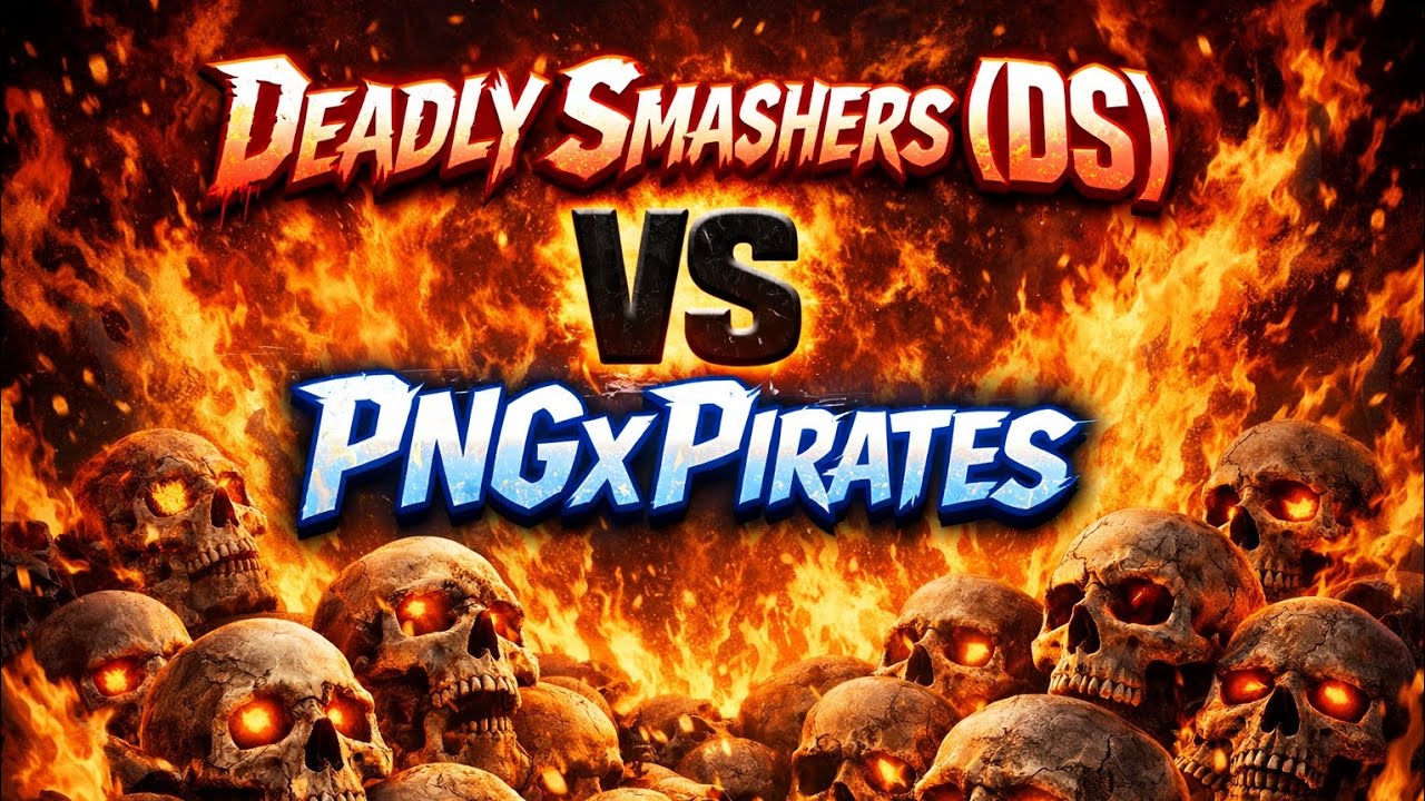Deadly Smashers (DS) 🆚 Putting Numerous Glory (PNGxPirates) - 3v3 CTF Tournament 