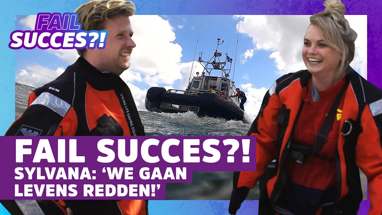 SYLVANA en WIETZE bij de REDDINGMAATSCHAPPIJ | FAIL SUCCES?! #3