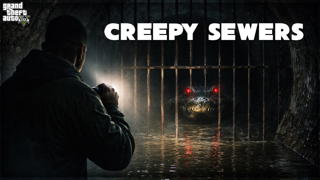 The Terrifying Truth Beneath Los Santos | GTA 5 Sewer Mystery