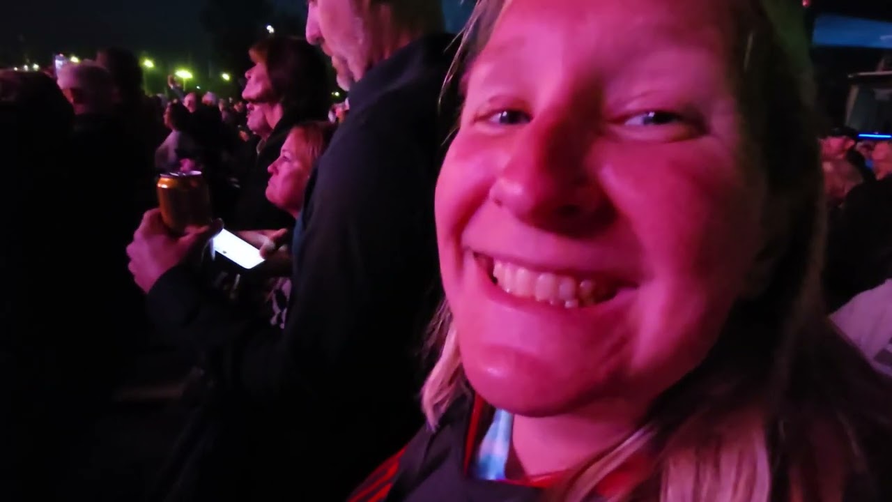 The Doobie Brothers perform outdoors in Shakopee, Minnesota