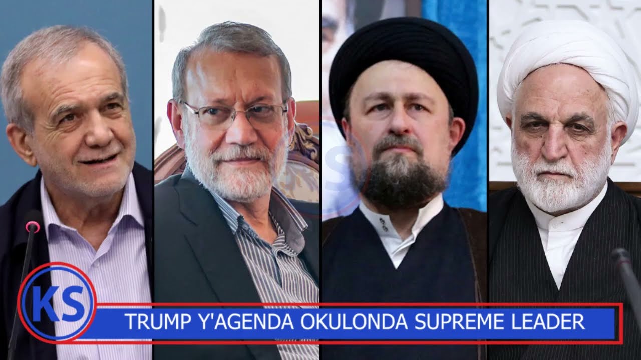 IRAN: Trump Mbu Y'agenda Okulonda Supreme Leader Addako! Agobye Mutabani Wa Khamenei.