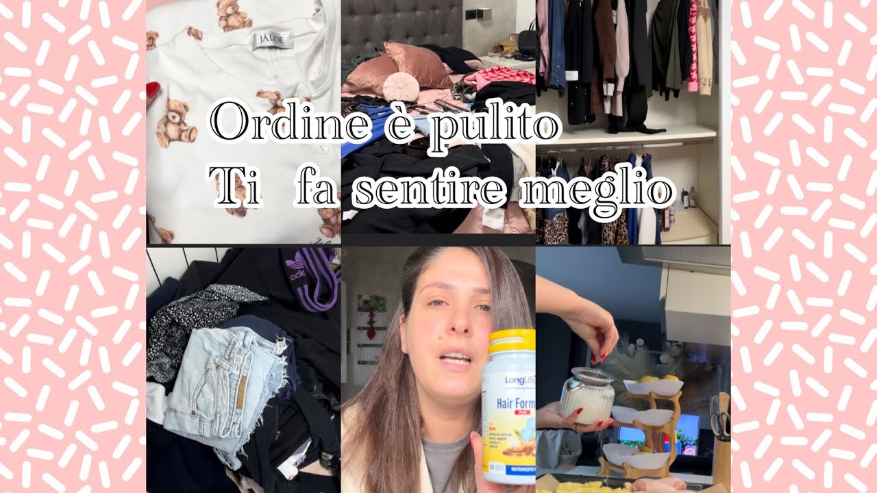 RIORDINO IL MIO ARMADIO È CASETTI/  L’ORDINE PORTA SERENITÀ/ DECLUTTERING