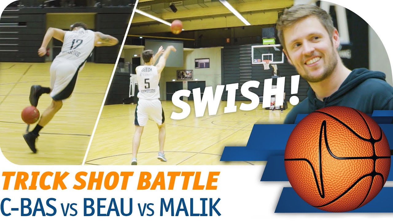 C-BAS vs Beech vs Müller | HORSE Trick Shot Battle | easyCredit Basketball Bundesliga