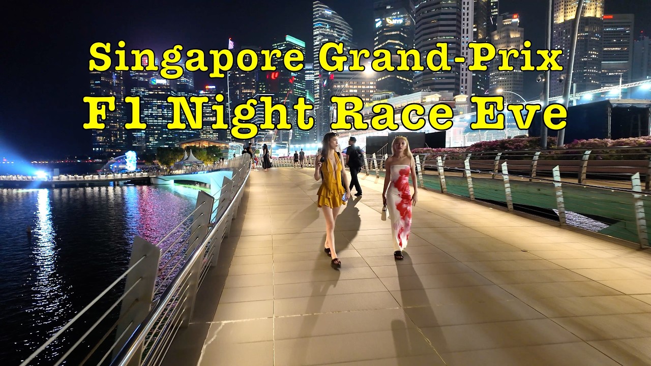 Singapore Grand-Prix Formula 1 Night Race Eve #singapore #f1 #sggrandprix #formula1 #nightrace