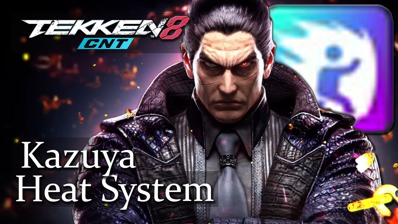 Kazuya Mishima Heat Engager, Burst, and Smash - Tekken 8