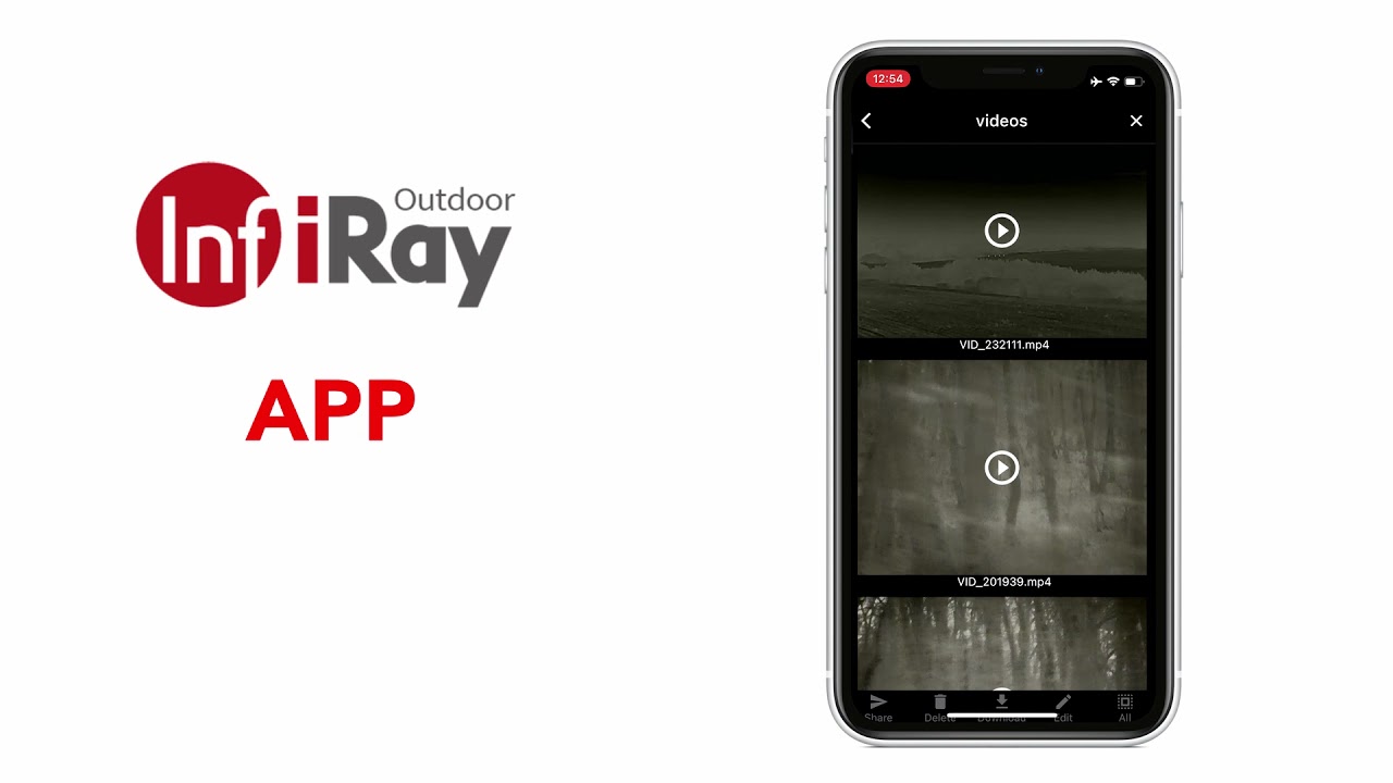 InfiRay Outdoor applikáció
