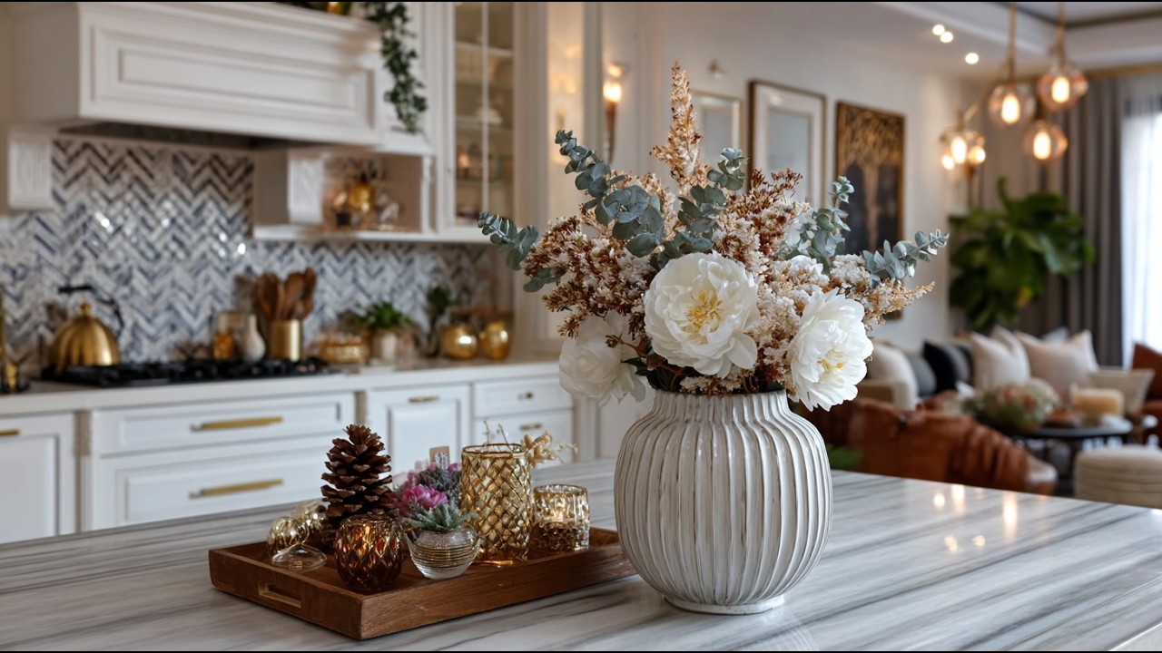 Luxury Small-Space Kitchen Tour 2026 | Quiet Luxury Cozy High-End Apartment Decor Ideas