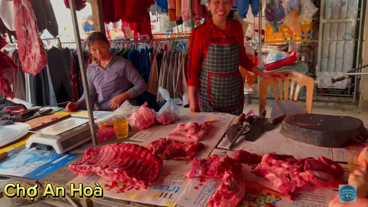 Chợ Sáng An hòa ngày 26 Tết 