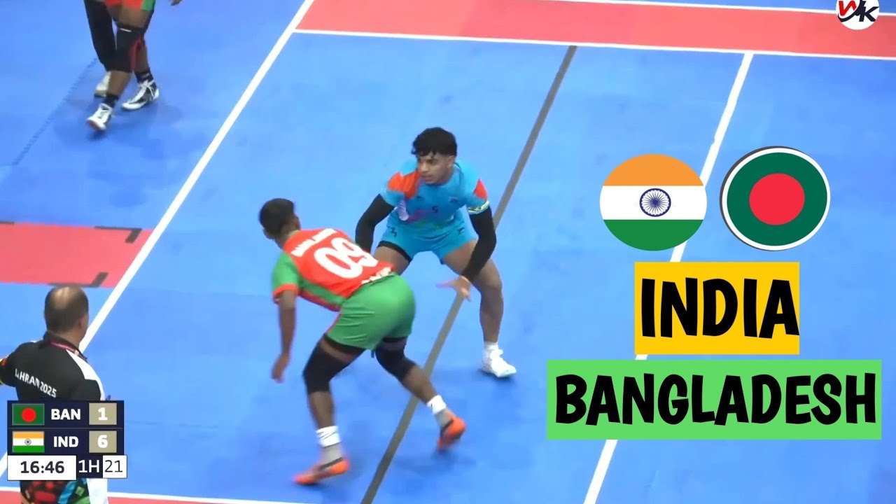 India vs Bangladesh Kabaddi Match | Youth Asian Games 2025  | Winner Kabaddi 