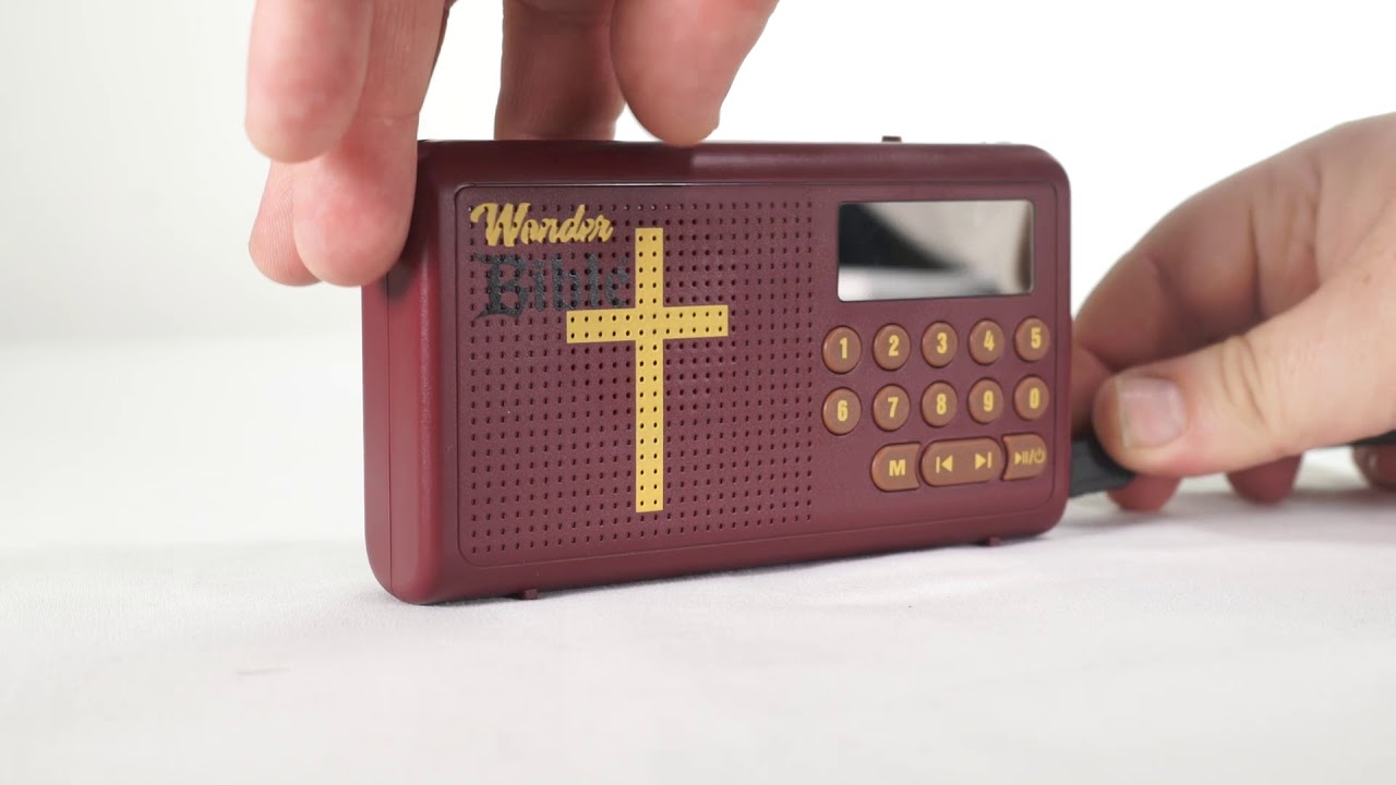 Wonder Bible - How to use your Audio Player
