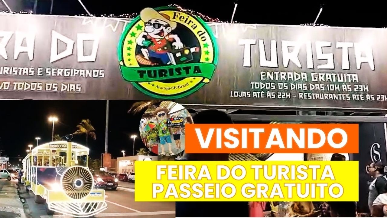 Aracaju à Noite Feira do Turista na Orla de Atalaia – Você Precisa Conhecer!