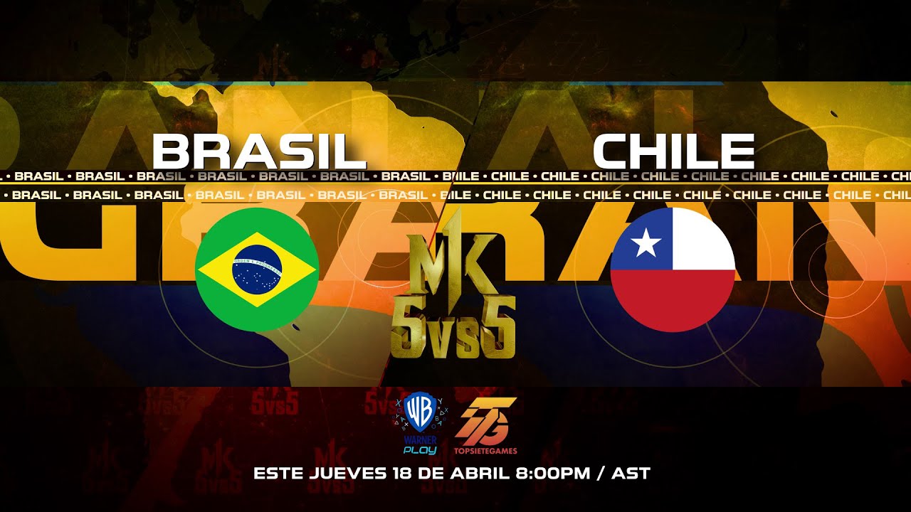 🏆CHILE VS BRASIL【5 Vs 5】 - Mortal Kombat 1