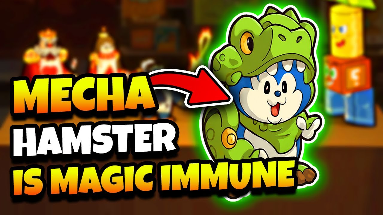 The Mecha Hamster Toy is 100% IMMUNE TO MAGIC!