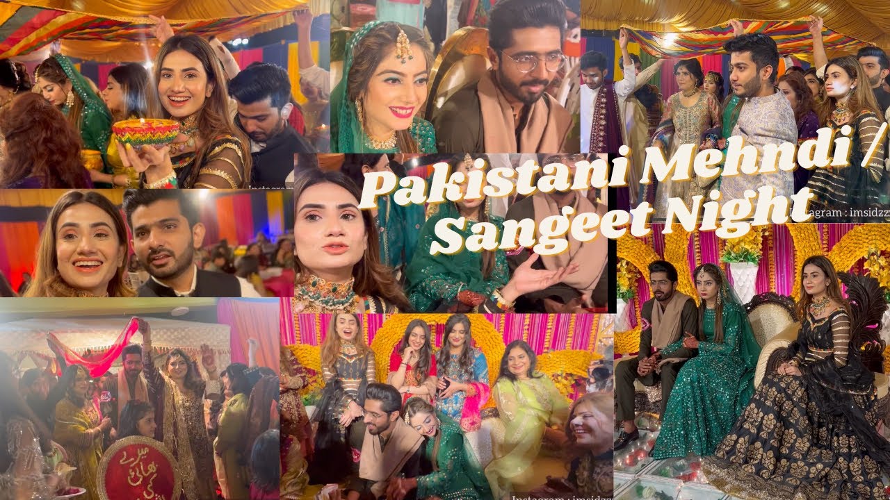 Pakistani Mehndi/ Sangeet Night , Dances, Rasmen Unlimited Fun😍 (Sasural ki  Shadi Part 3 ) |