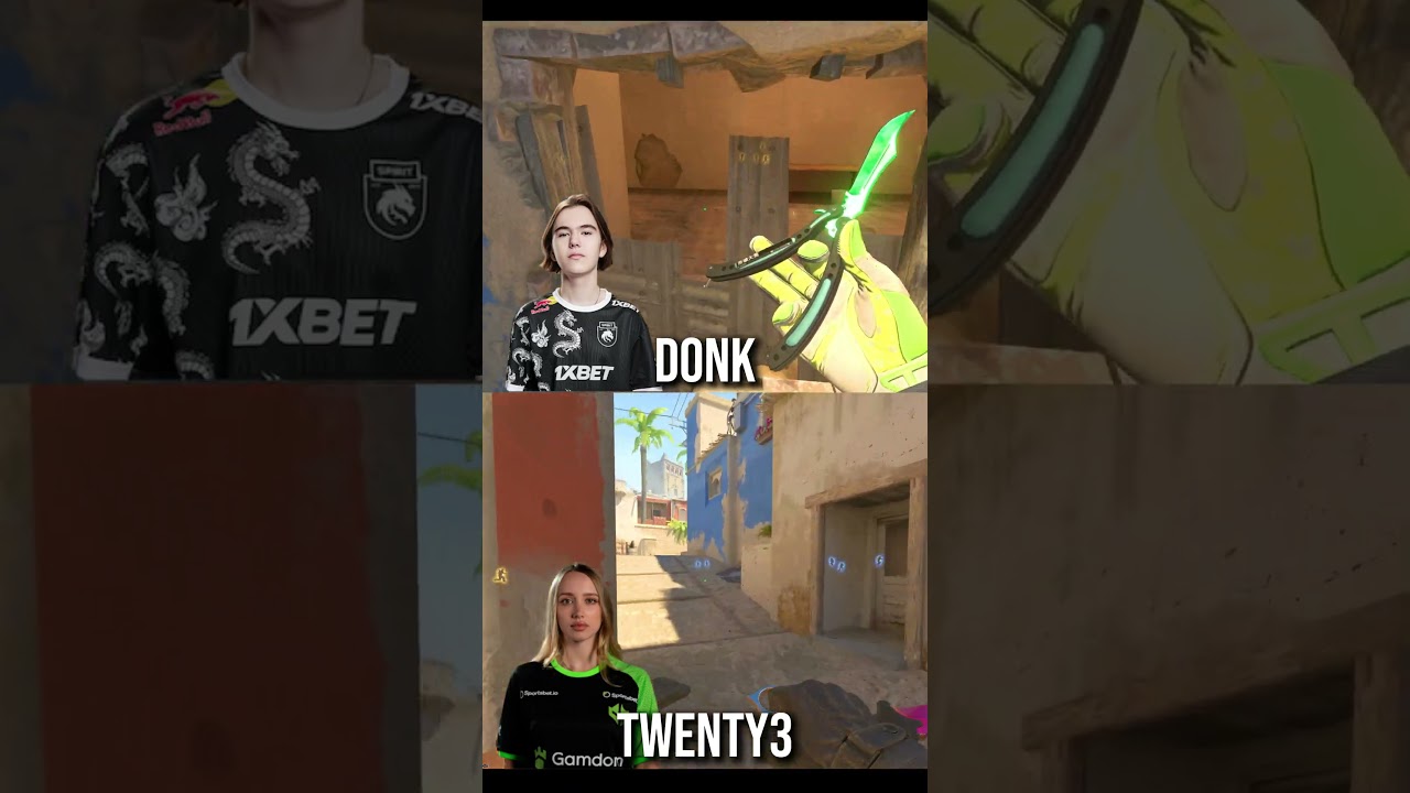 Donk &mdash; Perfect crosshair placement 😱 #cs2 #csgo #cs2clips #donk #faceit #faceit10lvl