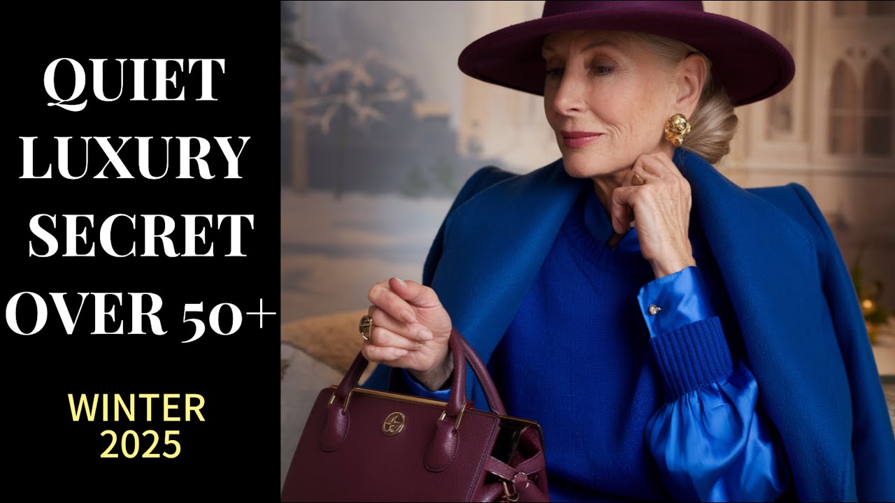 The Secret To The Quiet Luxury Look Over 50+ for winter 2025