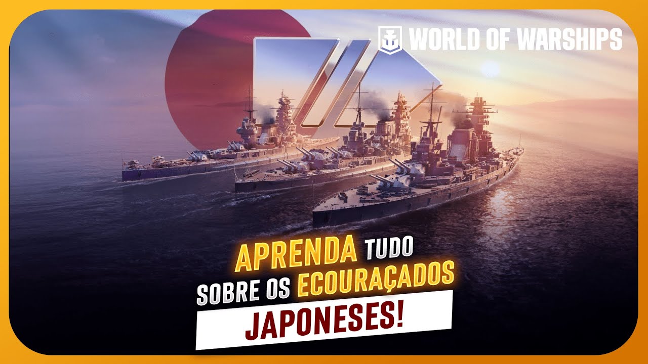 GUIA COMPLETO para os ENCOURAÇADOS JAPONESES no WORLD OF WARSHIPS! | ATUALIZADO 2024!