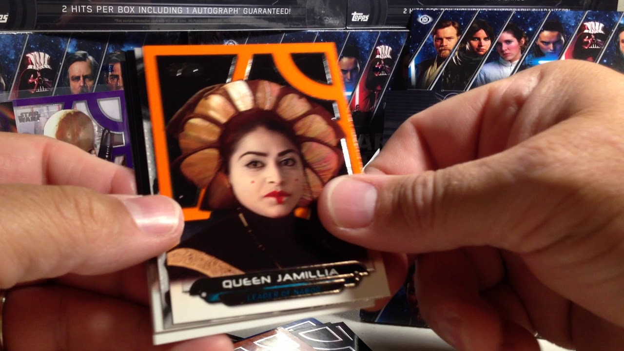 2019 Topps Star Wars Cards Opening Series #24 - Hobby Box #4 of 2018 Galactic Files