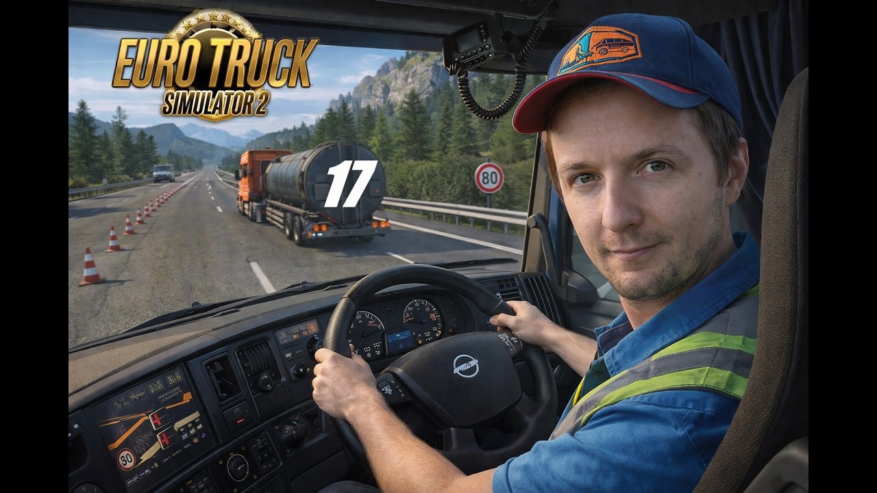 Euro Truck Simulator 2 #17. Rész Kamionos élet Nulla pihenő!