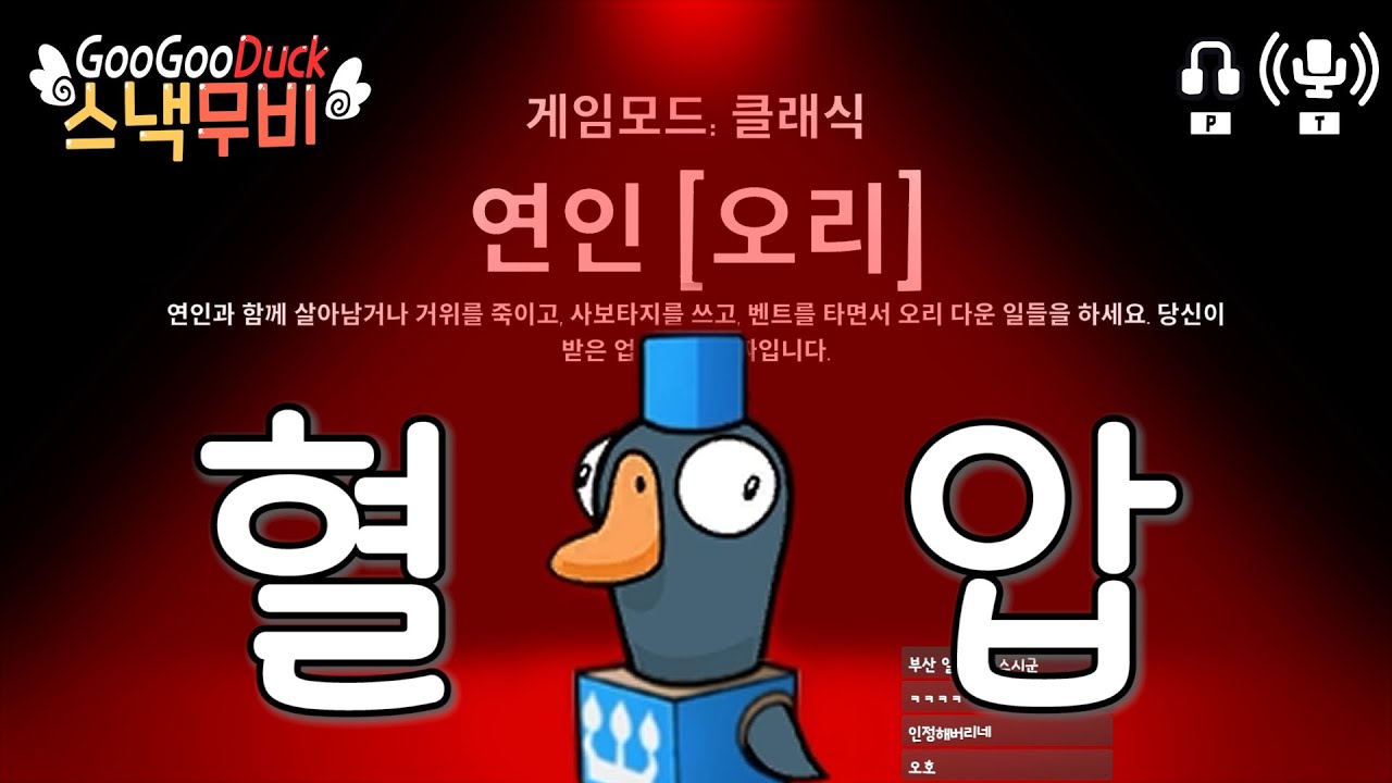 거위들이 보면 속 뒤집히는 영상 | 구스구스덕
