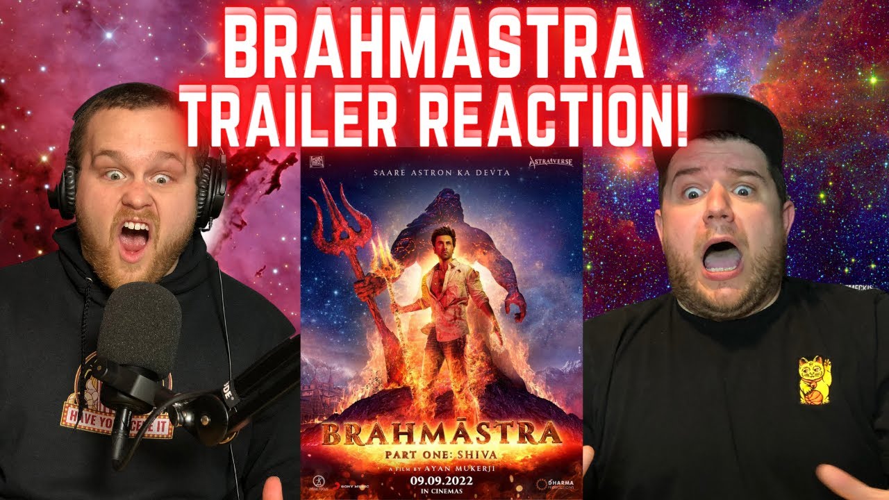 Brahmāstra TRAILER REACTION!!! | THIS MOVIE LOOKS INSANE OMG!!! | Amitabh Bachchan | Ranbir Kapoor