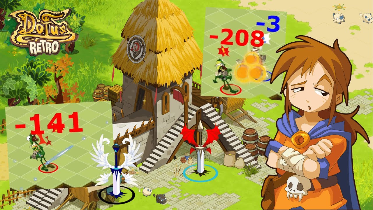 Un FECA multi élément qui TABASSE 💥 PVP DOFUS RETRO