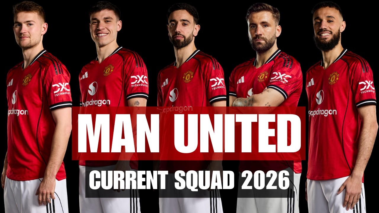 Manchester United Squad 2025 | Full Team Overview & Best Lineup | Nhat Squad TV