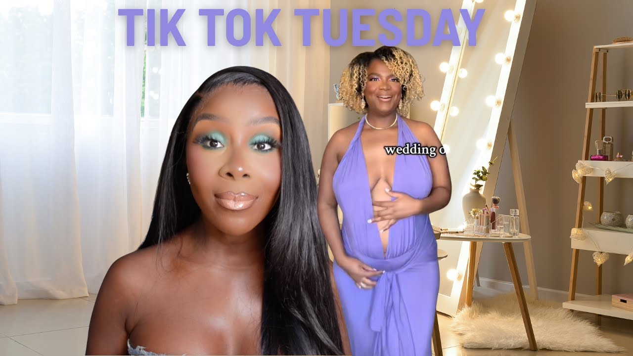 Would You Wear THIS PURPLE DRESS To A Wedding??   | Tik Tok Tuesday