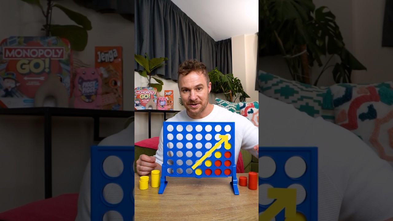 Освойте игру &laquo;Четыре в ряд&raquo; с помощью этих советов и хитростей! #Connect4 #GameStrategies #Hasbro