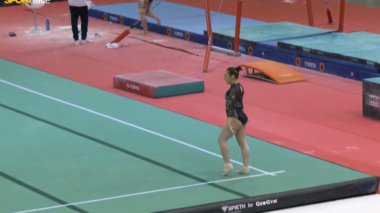 Angela Andreoli (ITA) Floor (Potential) DScore 2024 Jesolo Trophy QF/TF (2022-24 Code) (13,467 (5.8)