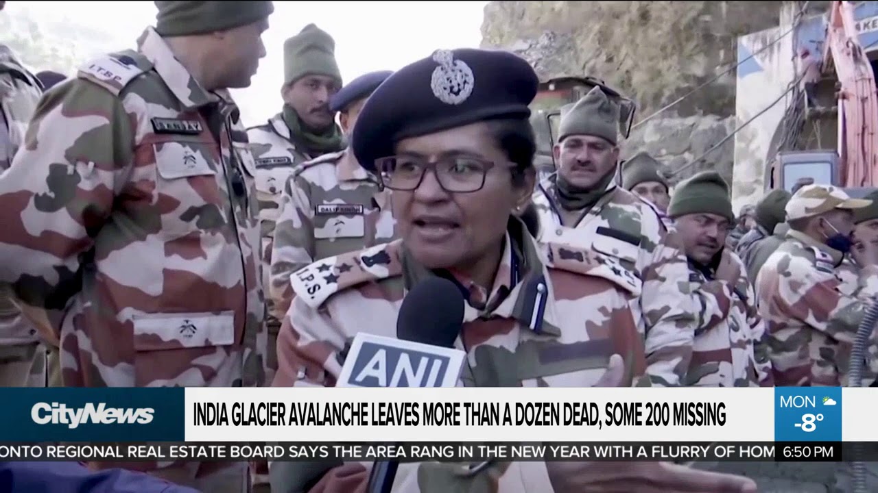 India glacier avalanche kills more than a dozen, some 200 missing
