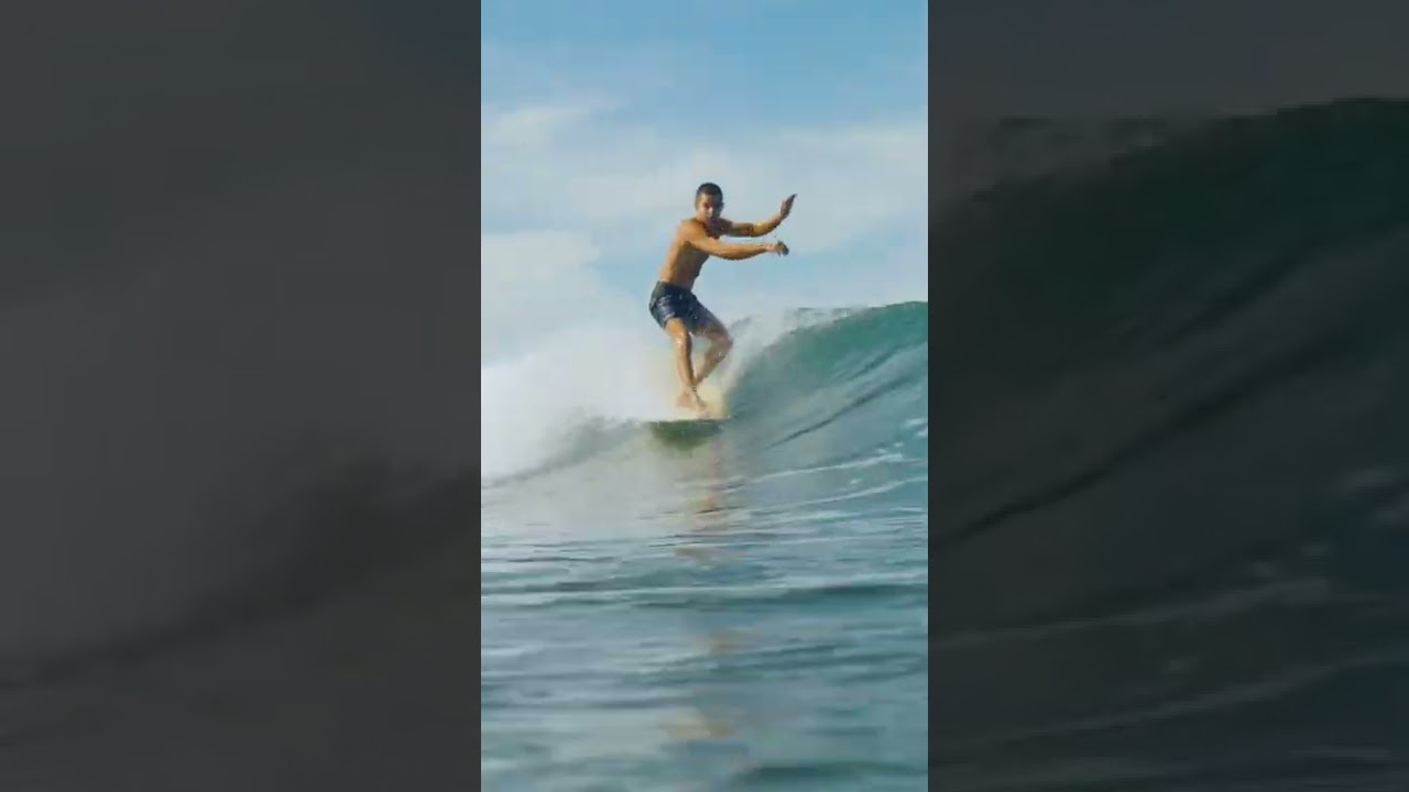 Longboard surfing in Hawaii 💦 | 