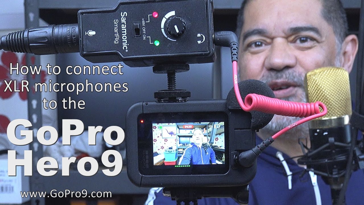 GoPro Hero9 XLR Microphones