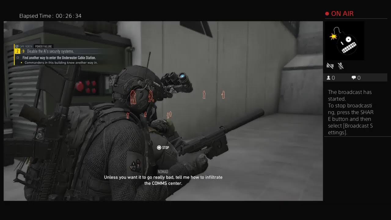 my first live stream