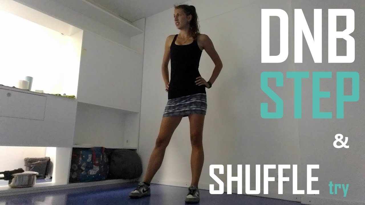 DnB STEP in M&uuml;nchen training + shuffle try xD