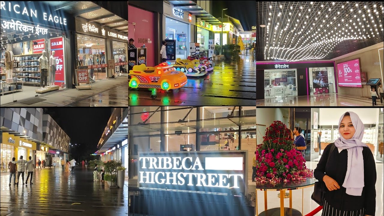 TRIBECA HIGHSTREET | pune's longest walking Mall | All top brands 50% off Sale