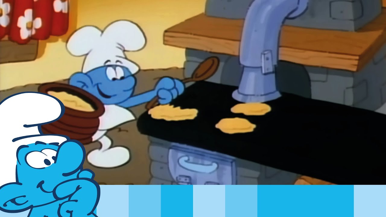 Smurfiga pannkakor • Smurfarna