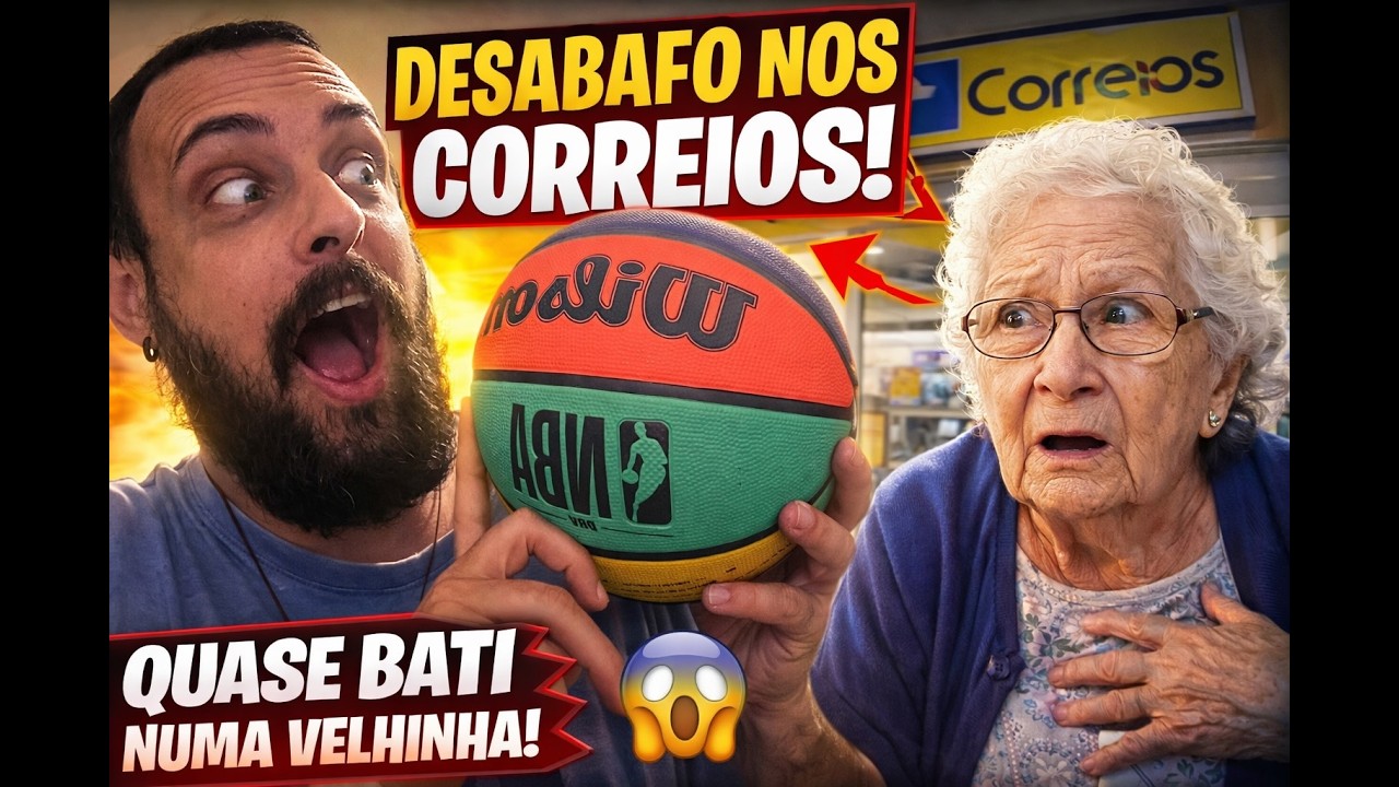 FUI BUSCAR UM PRODUTO NOS CORREIOS E OLHA NO QUE DEU… 😳🤯