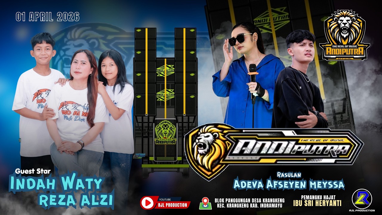 🔴 Live Ngarak ANDI PUTRA ONE | Rasulan ADEVA AFSEYEN MEYSSA | Krangkeng 01 April 2026